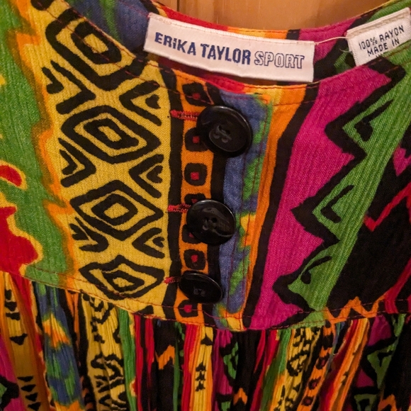 Vintage Pier 1 Imports Midi Sun Dress - Picture 5 of 8